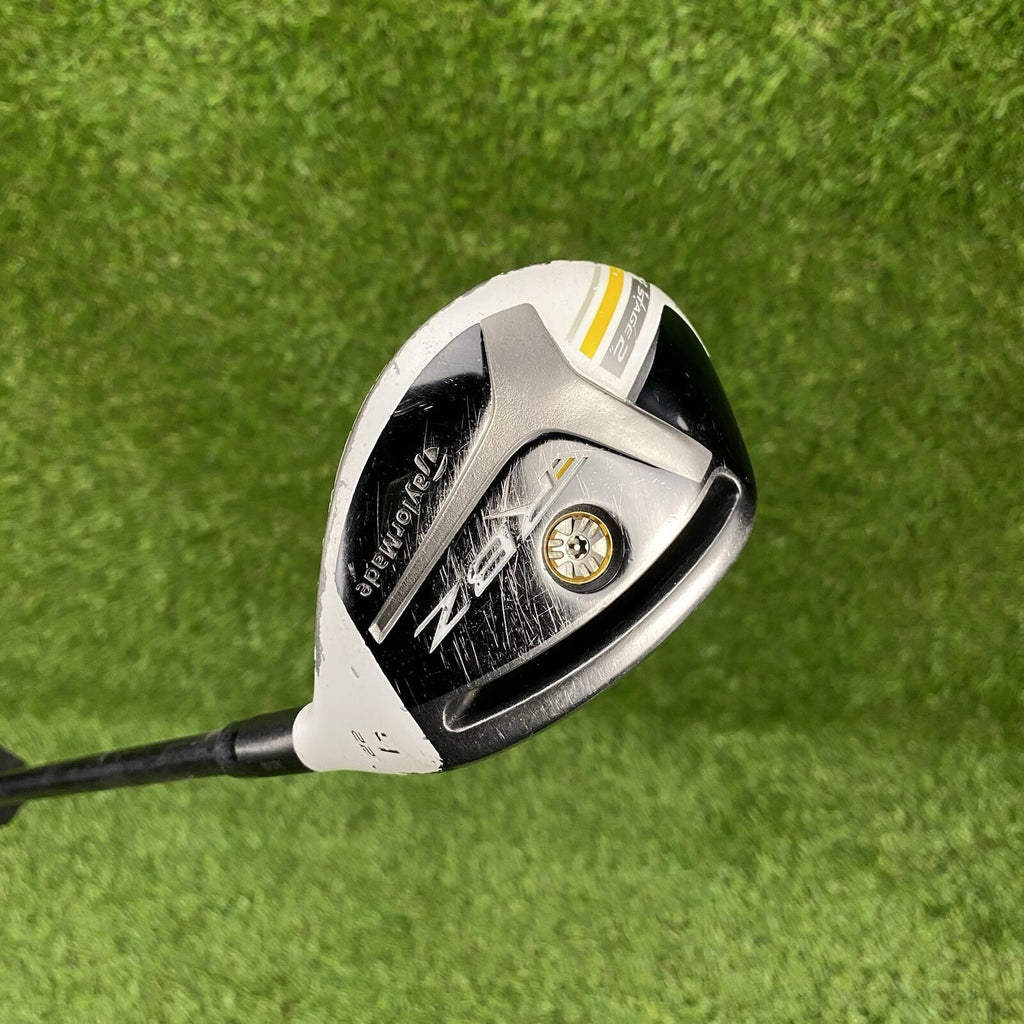 TaylorMade RBZ Stage 2 RocketFuel Rescue 4 Hybrid 22° ⛳️  65 R-flex Shaft RH