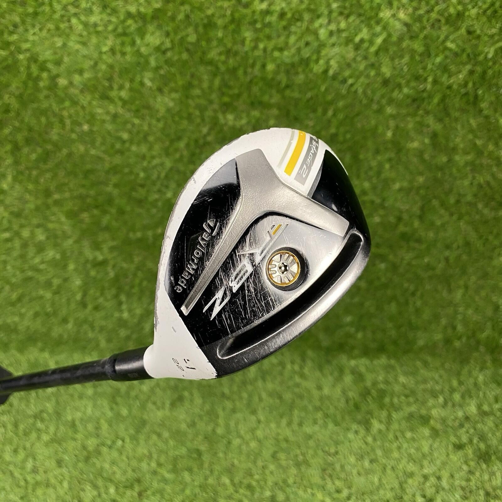 TaylorMade RBZ Stage 2 RocketFuel Rescue 4 Hybrid 22° ⛳️  65 R-flex Shaft RH