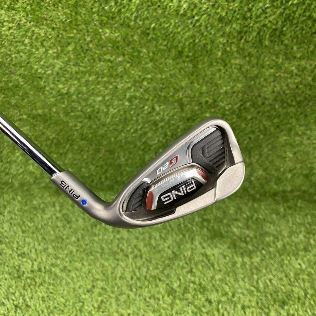 PING G20 Single 7 Iron Blue Dot 1° Upright ⛳️ Ping CFS Steel Shaft Stiff Flex RH