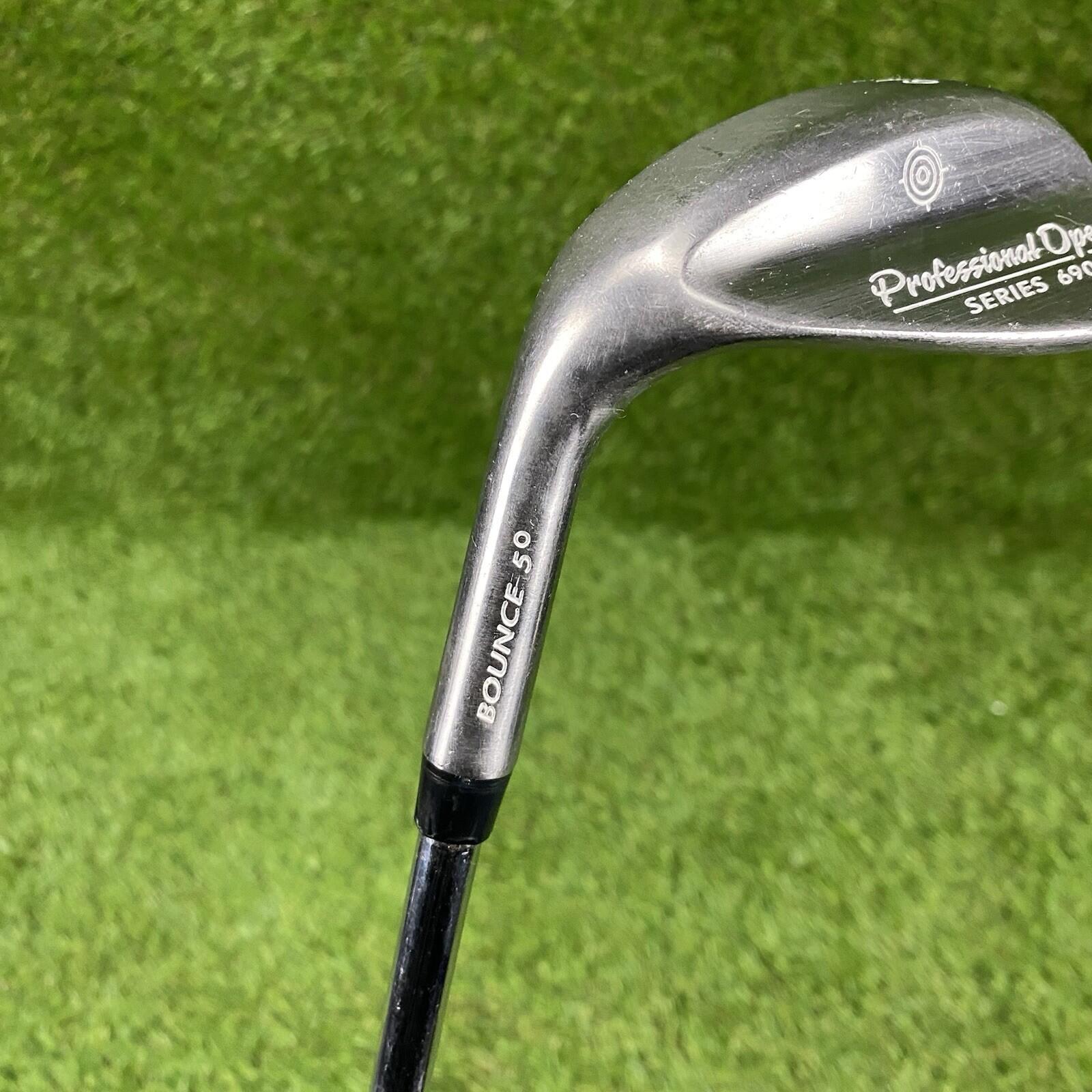 Left Handed Professional Open Series 690 Lob Wedge 64° /5° Bounce ⛳️ Steel Shaft
