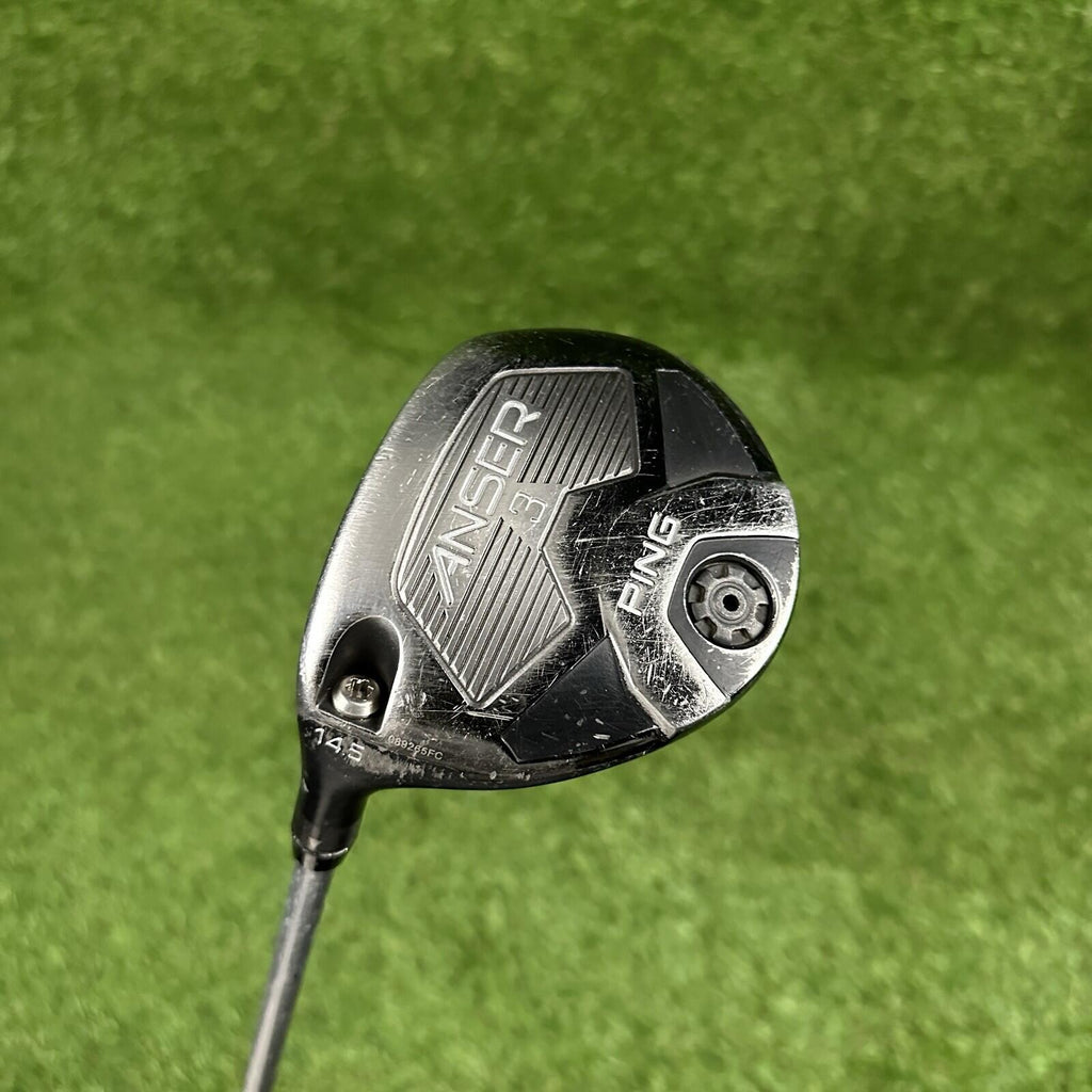 Ping Anser 3 Fairway Wood 14.5* ⛳️ Ping FC 800 Soft Regular Graphite Mens LH