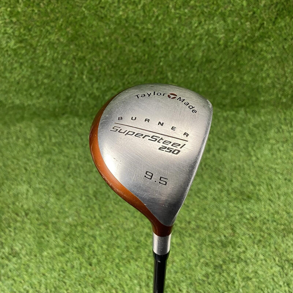 TaylorMade Burner SuperSteel 250 9.5° Driver ⛳️ Regular-80 Bubble Shaft RH
