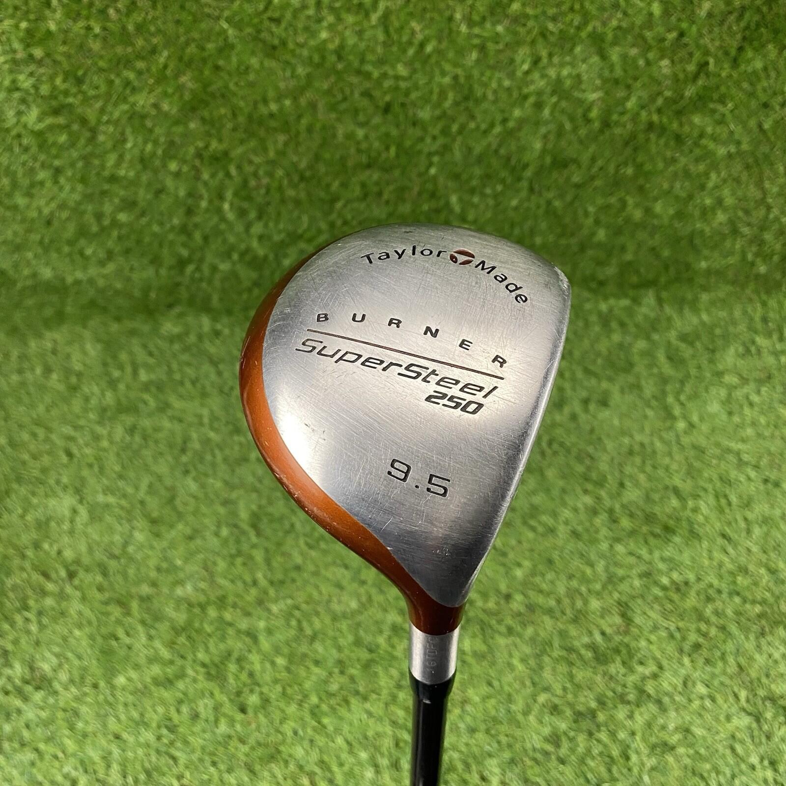 TaylorMade Burner SuperSteel 250 9.5° Driver ⛳️ Regular-80 Bubble Shaft RH