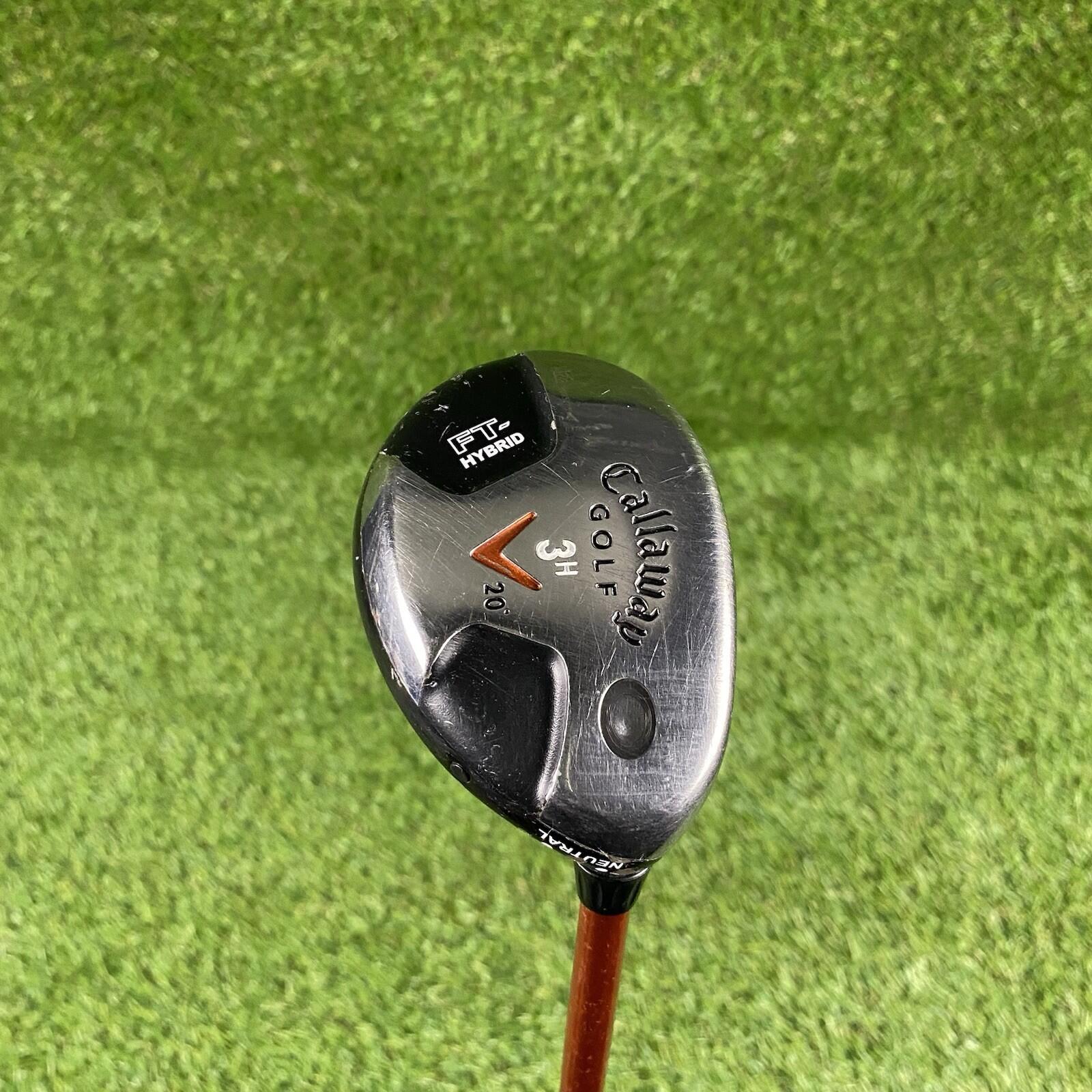 Callaway Fusion FT 3 Hybrid 20° ⛳️ Aldila NVS Hybrid 85-R 350 Graphite Shaft RH