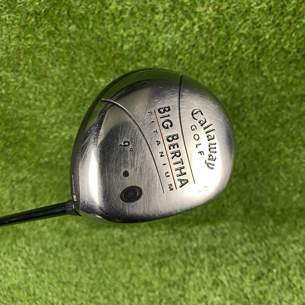 Callaway Big Bertha Titanium 9° Driver ⛳️ RCH 65W Firm Stiff Graphite Shaft RH