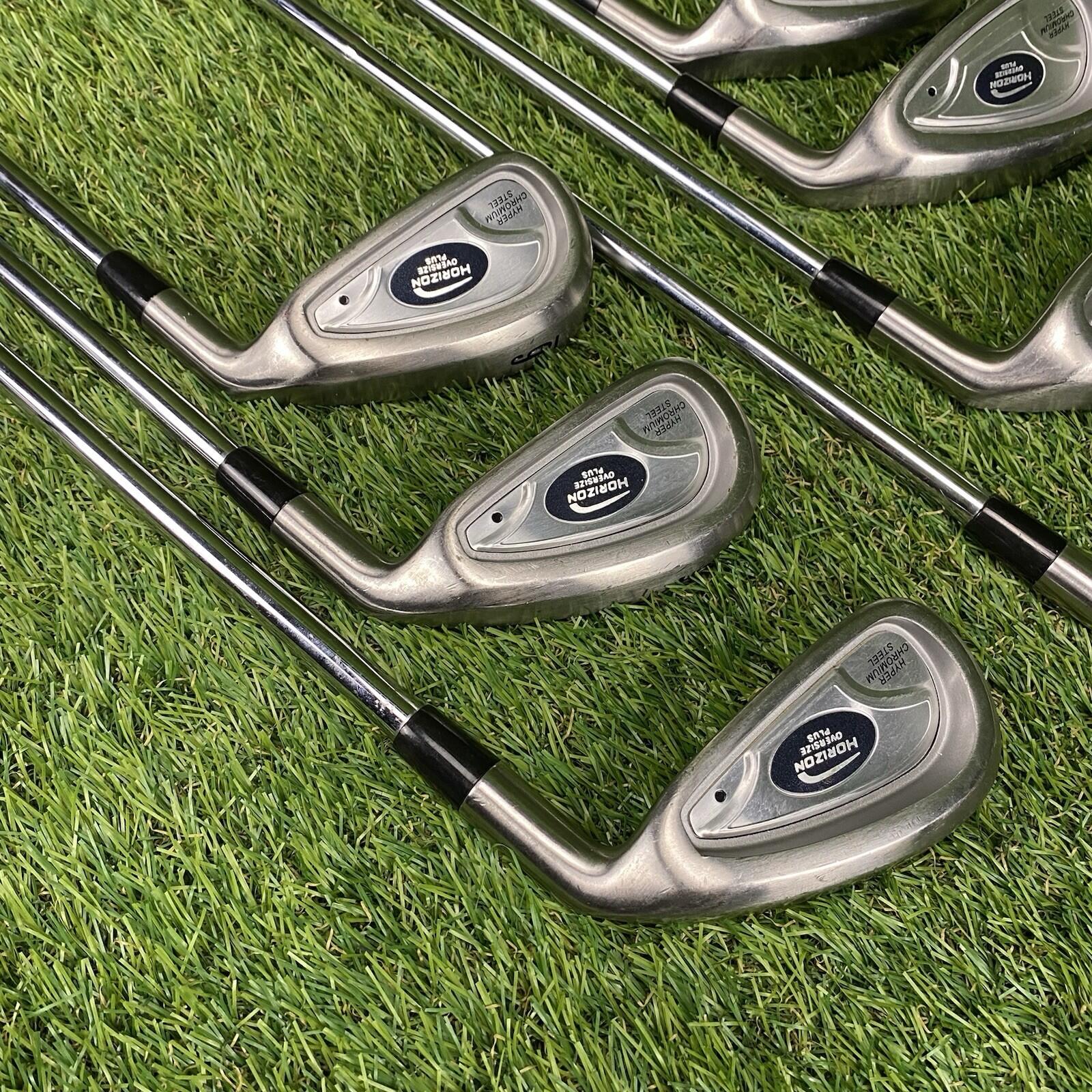 Horizon Golf Oversize Plus Hyper Chromium Steel Iron Set 4-PW ⛳️ Steel Shafts RH