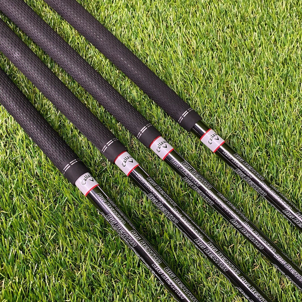 Callaway Big Bertha B21 Iron Set 7-Gw ⛳️ RCH 65 Regular Flex Graphite Shafts RH
