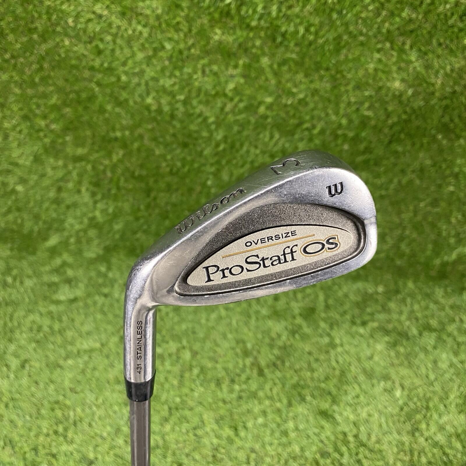 Wilson ProStaff OS Oversize 3 Iron ⛳️ Prostaff OS MMT R-Flex Graphite Shaft LH