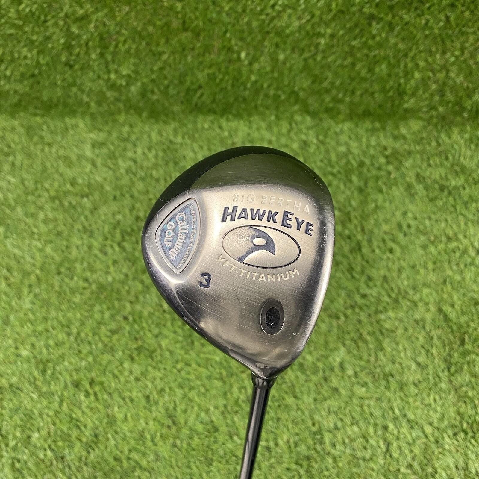 Callaway Big Bertha Hawk Eye VFT Fairway 3 Wood ⛳️ Graphite Design YS-6 RH