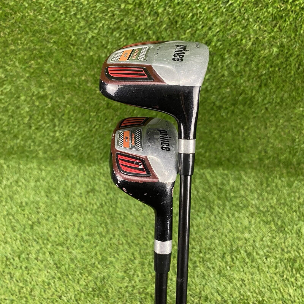Prince GT2 Geo Tech Fairway 3 Wood 20° And 6 Hybrid 27° ⛳️ Graphite Shaft RH