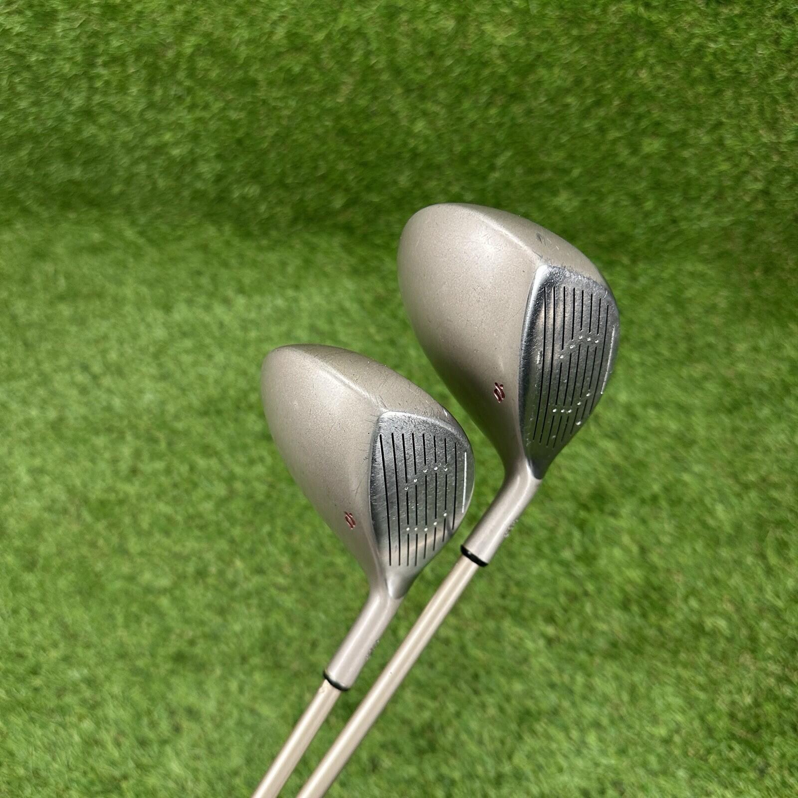 Nancy Lopez Albany 250 st Hyper-Steel 3 Wood 17° & 5 Wood 21° ⛳️ Ladies LH