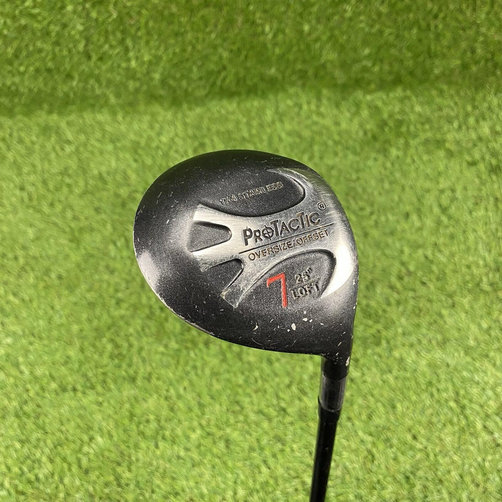 ProTactic Oversize/Offset Fairway 7 Wood 25° ⛳️ Pro Control Graphite Shaft RH