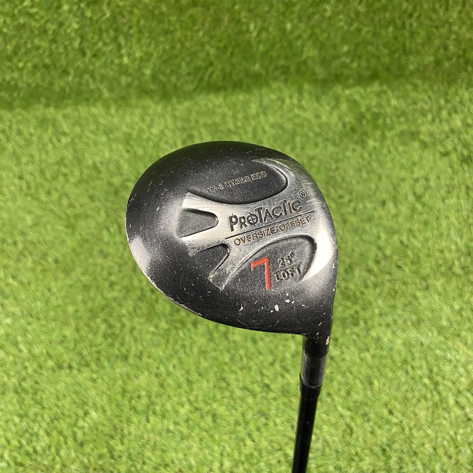 ProTactic Oversize/Offset Fairway 7 Wood 25° ⛳️ Pro Control Graphite Shaft RH