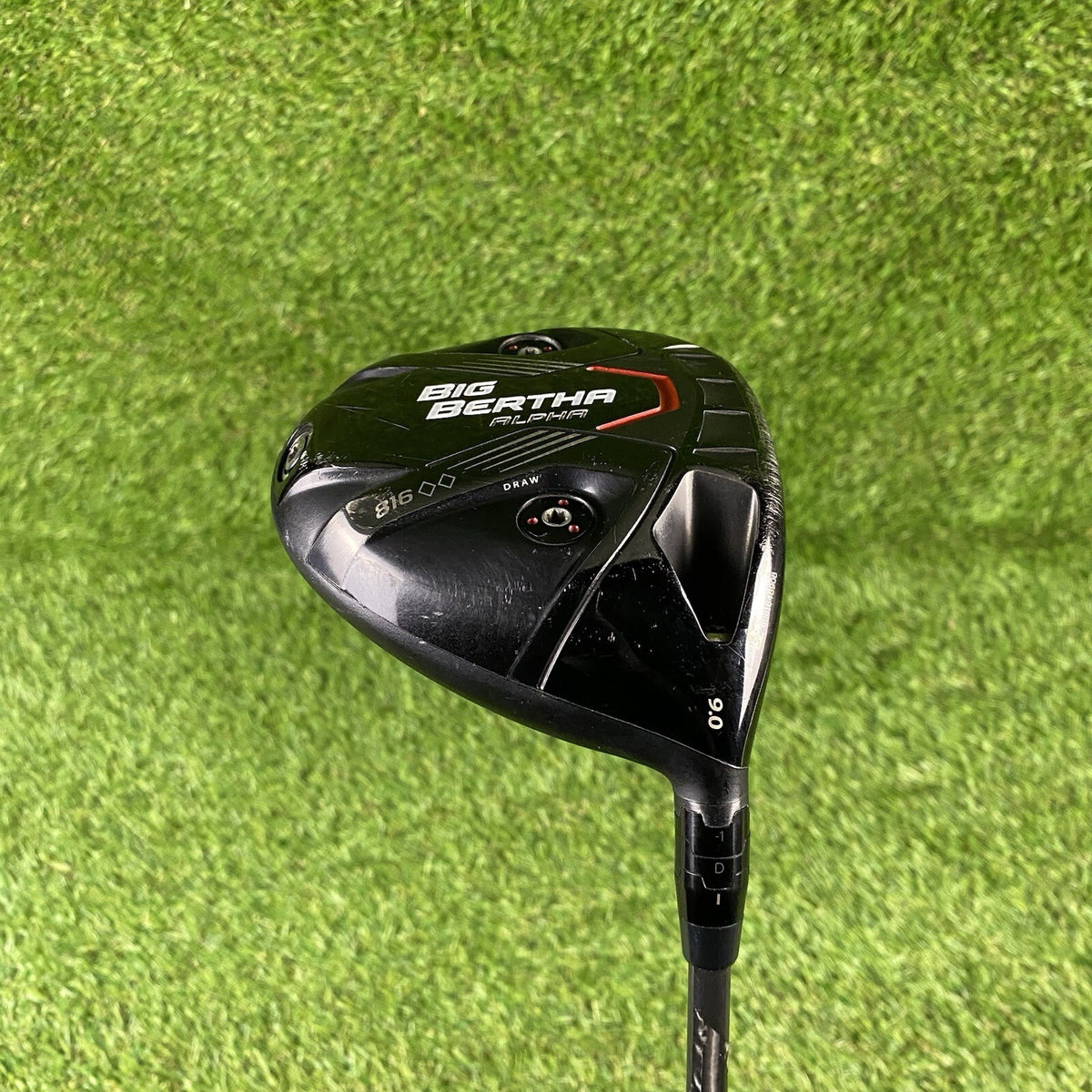 Callaway Big Bertha Alpha 816 Double Black Diamond 9° Driver ⛳️ Aldila X Stiff