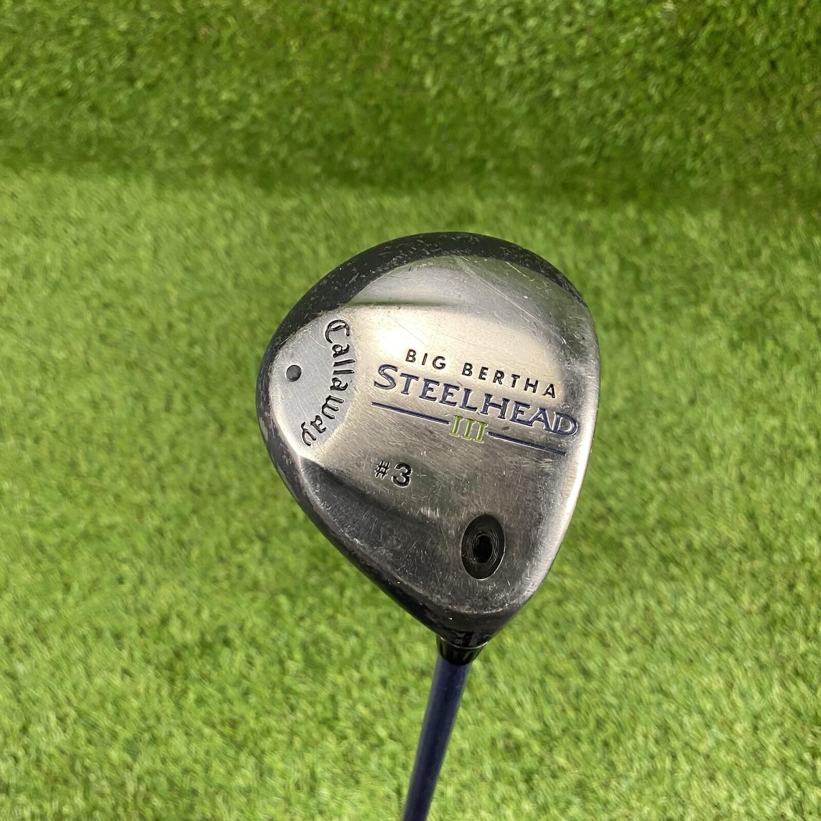 Callaway Big Bertha Steelhead III Fairway 3 Wood ⛳️ System 3 Ladies Flex RH