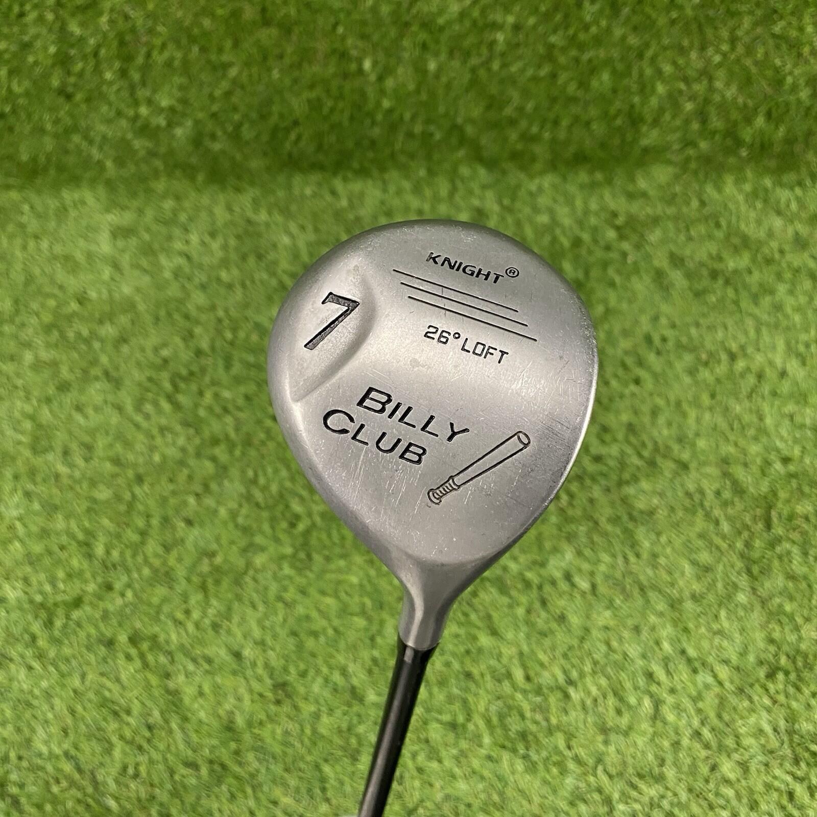 Knight Billy Club Fairway 7 Wood 26° ⛳️ LiteSpeed Firm Flex Graphite Shaft RH