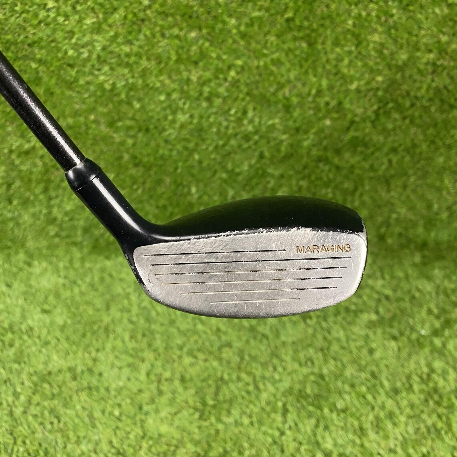 Left Handed MG Golf Black Steel Fairway 7 Wood 24° ⛳️ CX-60 Senior Flex Graphite