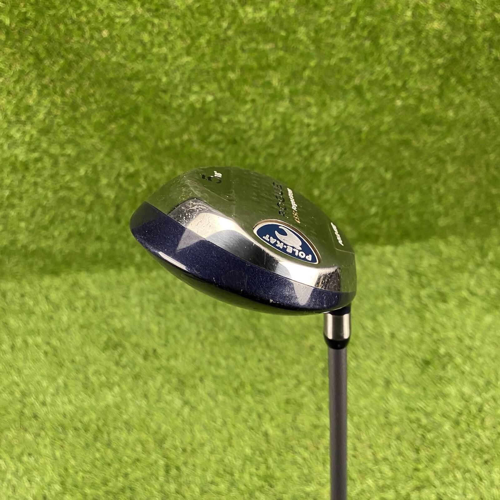 Pole-Kat Rogue 455C Forged Steel Fairway 5 Wood 18° ⛳️ Regular Flex Shaft RH