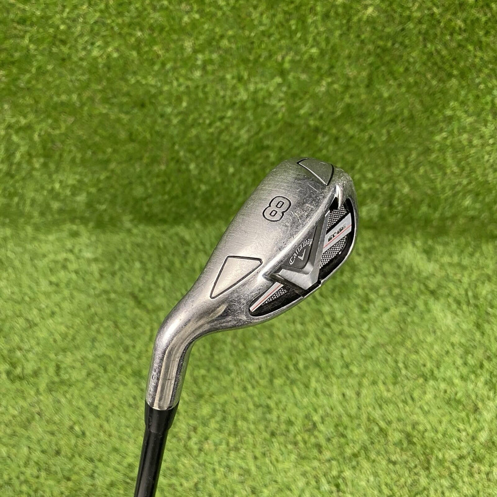 Left Handed Callaway Edge Single 8 Iron ⛳️ Regular Flex Graphite Shaft LH