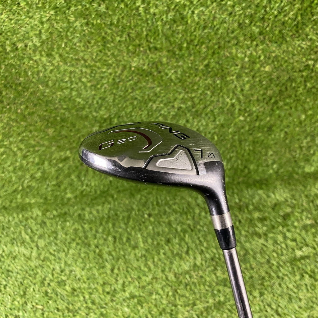 PING G20 7W Fairway 7 Wood 21° ⛳️ Ping TFC 169 F Regular Flex Graphite Shaft RH