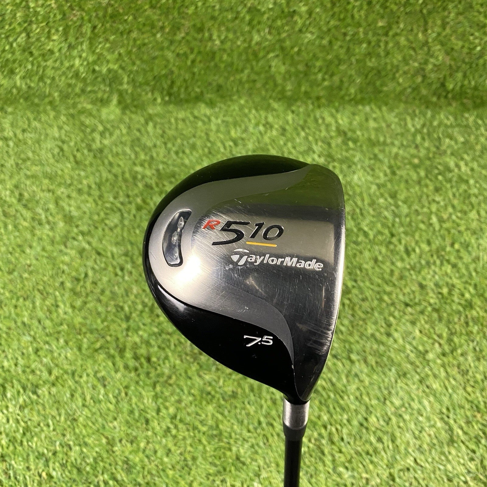 TaylorMade R510 Titanium 7.5° Driver ⛳️ M.A.S.2 75 Stiff Flex Graphite Shaft RH