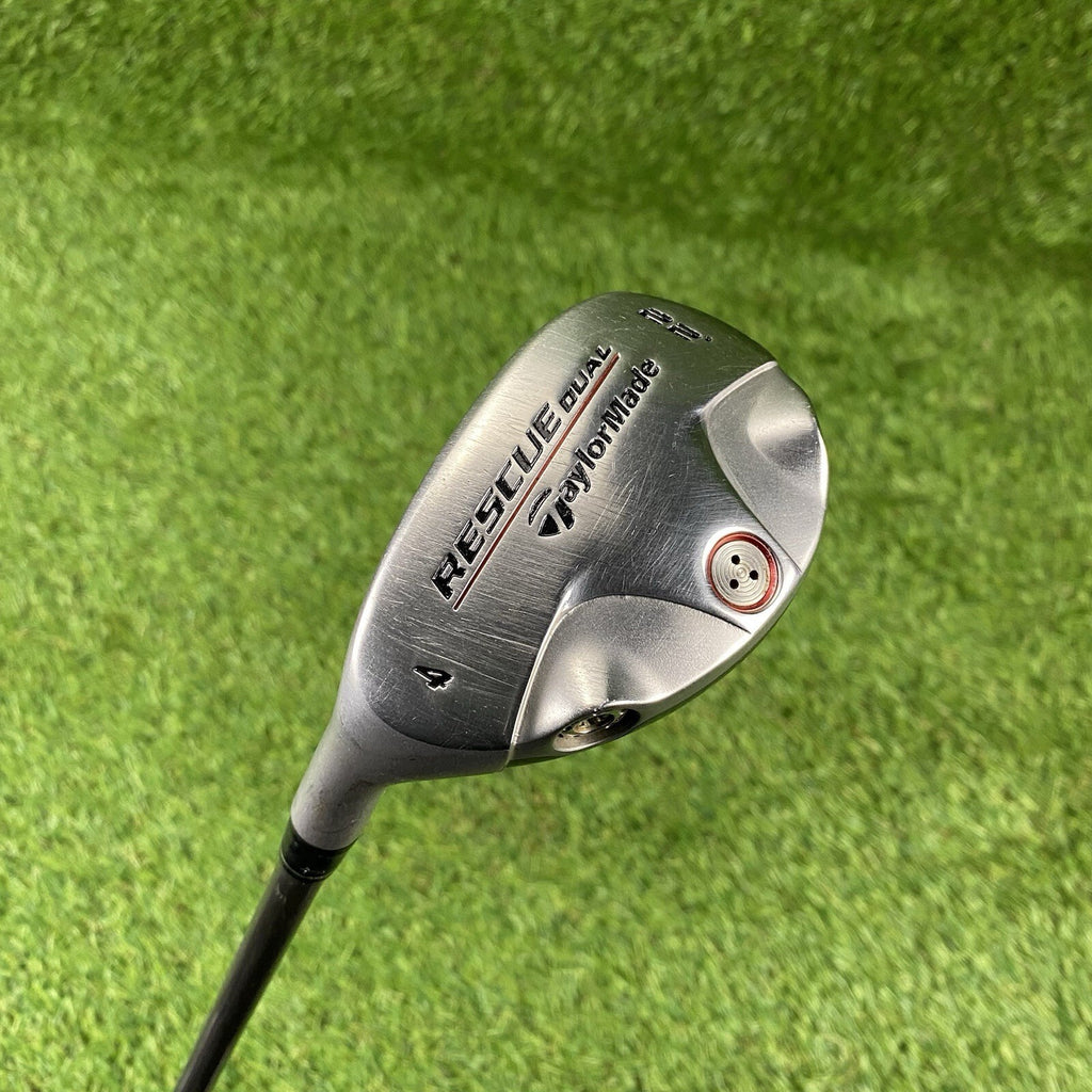Left Handed TaylorMade Rescue Dual 4 Hybrid 22° ⛳️ Hybrid-65 Regular Flex Shaft