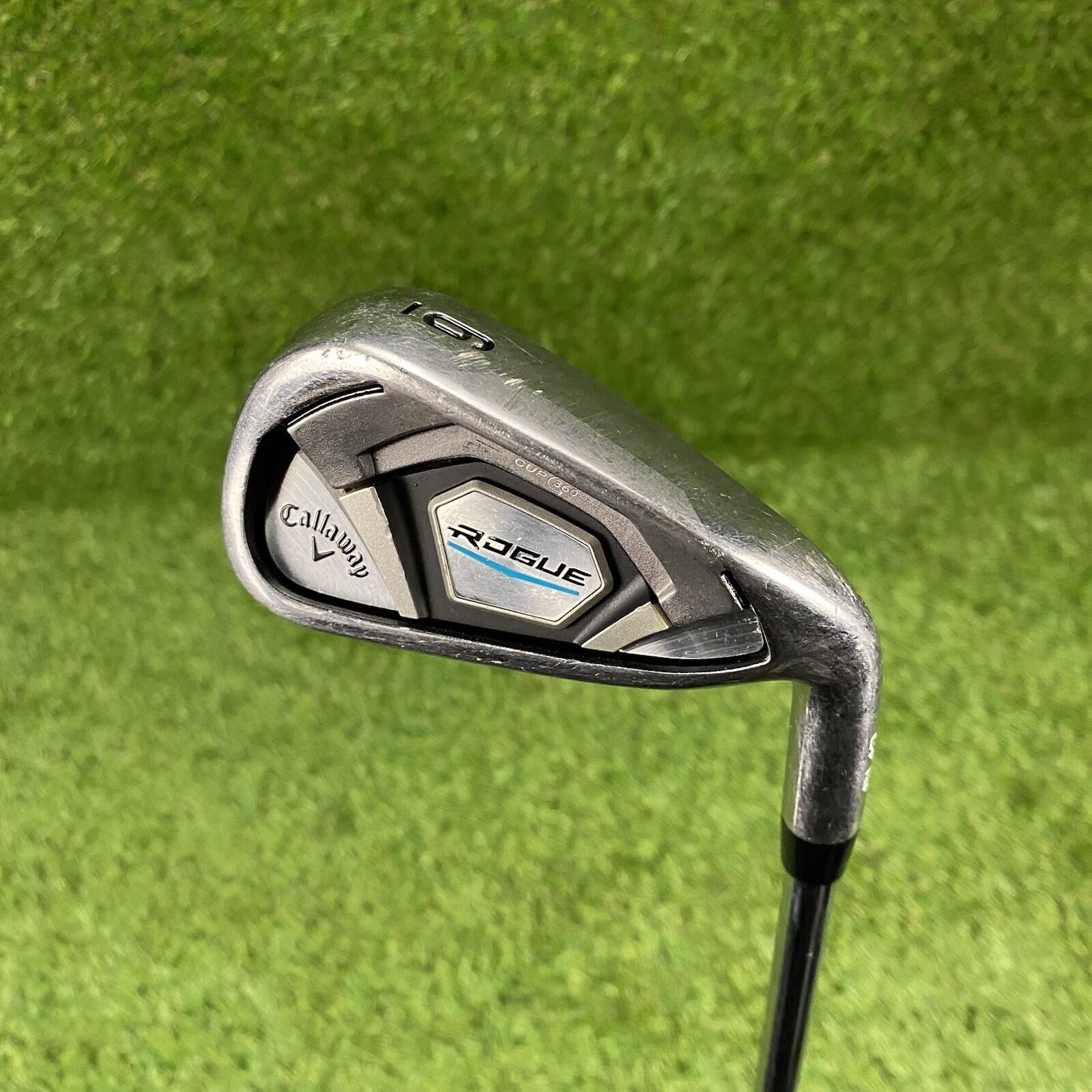 Callaway Rogue CF18 Single 6 Iron ⛳️ True Temper XP 95 ST15 R300 Steel Shaft RH