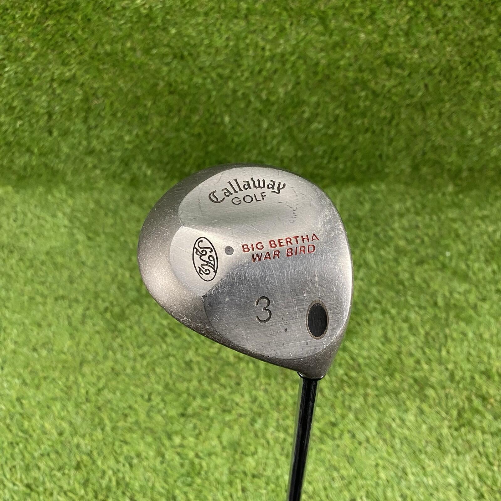 Callaway Golf Big Bertha War Bird Fairway 3 Wood ⛳️ Memphis “10” Uniflex RH