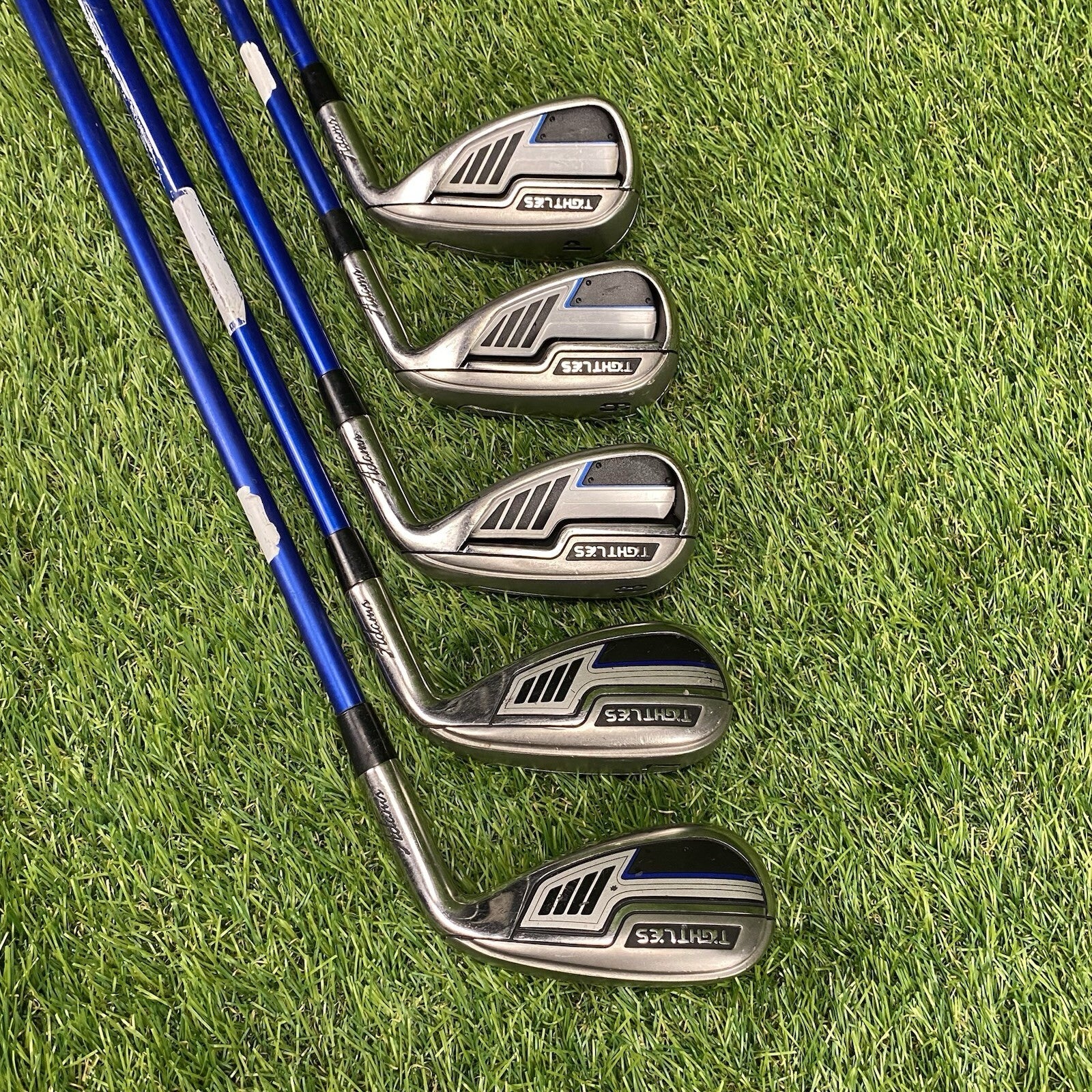 Adams Tight Lies Irons / Hybrid Set 6-PW ⛳️ Stiff Flex 65g Graphite Shafts RH
