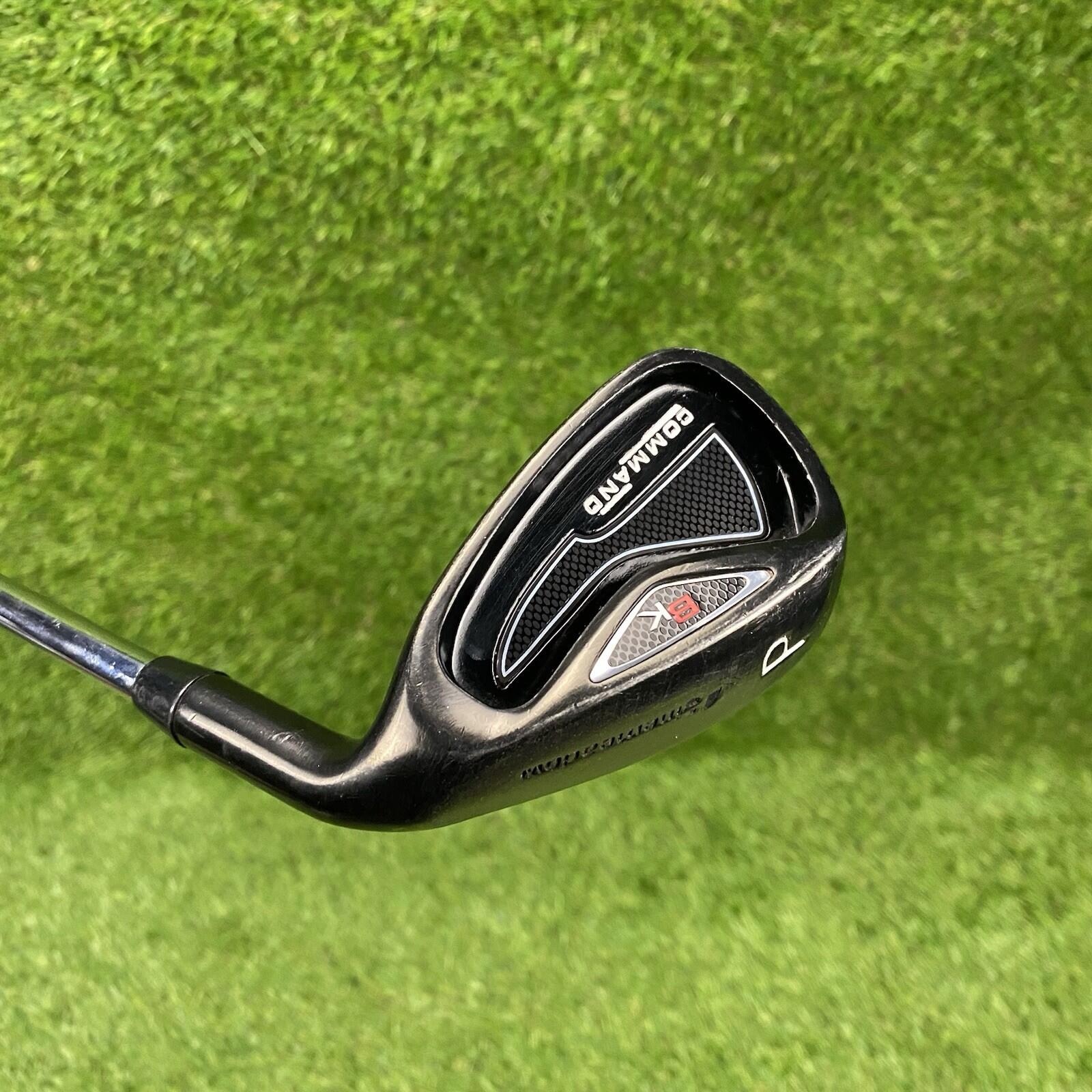 Pinemeadow Command BK Black Pitching Wedge ⛳️ Stiff Flex Steel Shaft RH