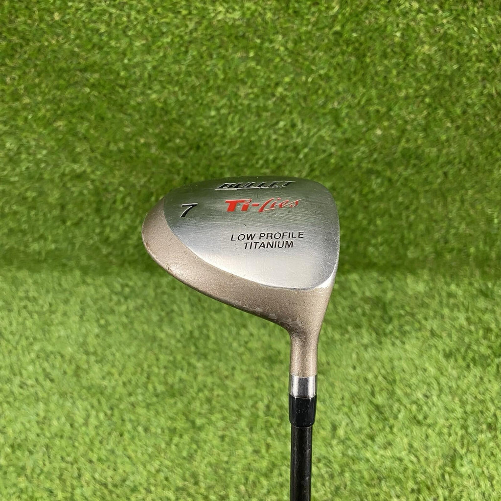 Bullet Golf Ti-Lies Low Profile Fairway 7 Wood ⛳️ Bullet MAG Graphite Shaft RH