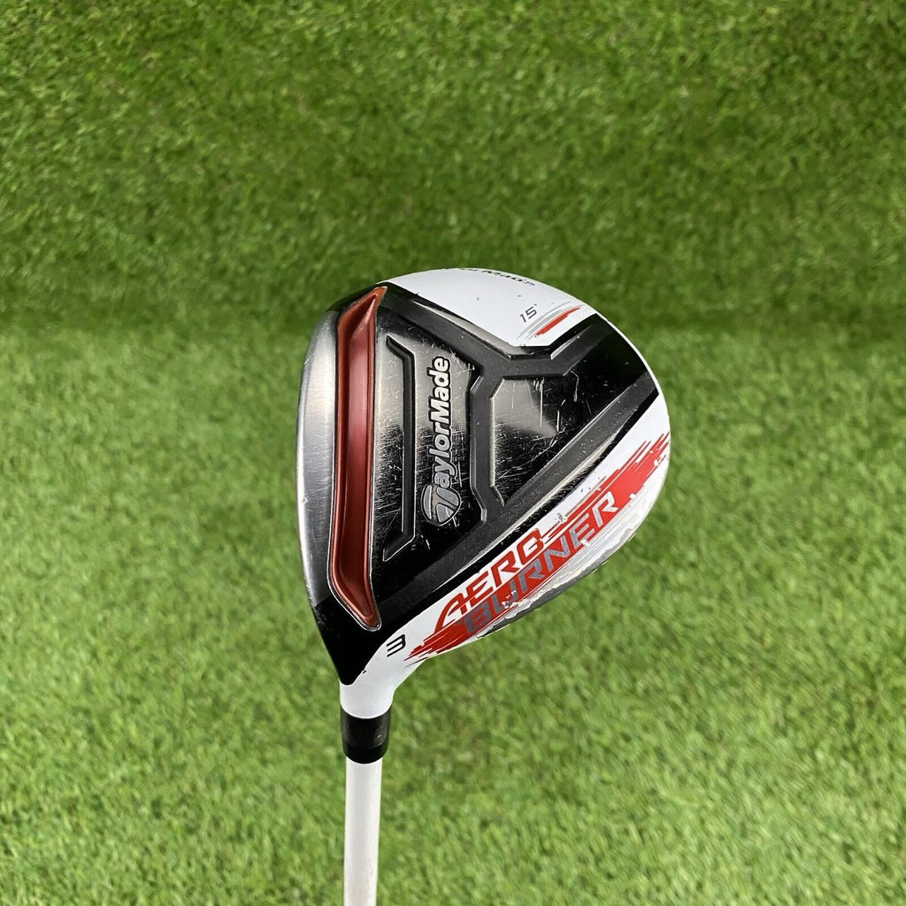 Left Handed TaylorMade AERO BURNER Fairway 3 Wood ⛳ MATRIX RUL-Z 60 Regular