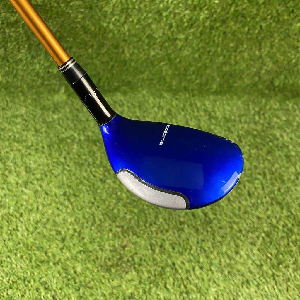 Cobra AMP Cell SmartPad 3-4 Hybrid Blue/Silver ⛳️ Aldila NVS 85-Stiff Shaft RH