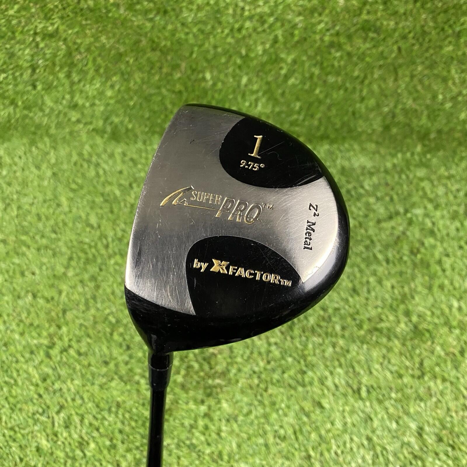 X Factor Super Pro 9.75° Driver ⛳️ Aerospeed Xtreme Graphite Shaft Left Handed