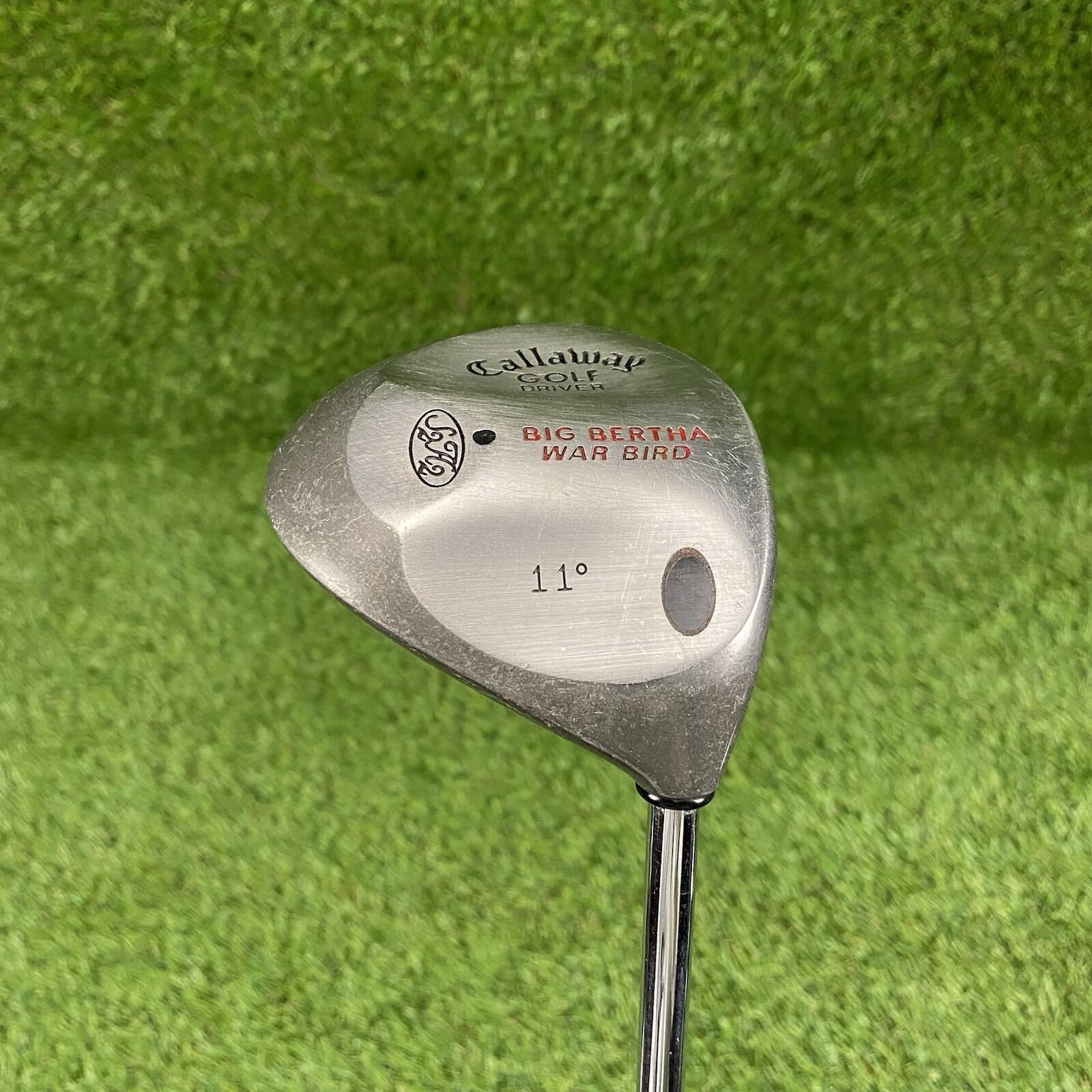 Callaway Big Bertha War Bird 11° Degree Driver ⛳️ Memphis “10” Uniflex Steel RH