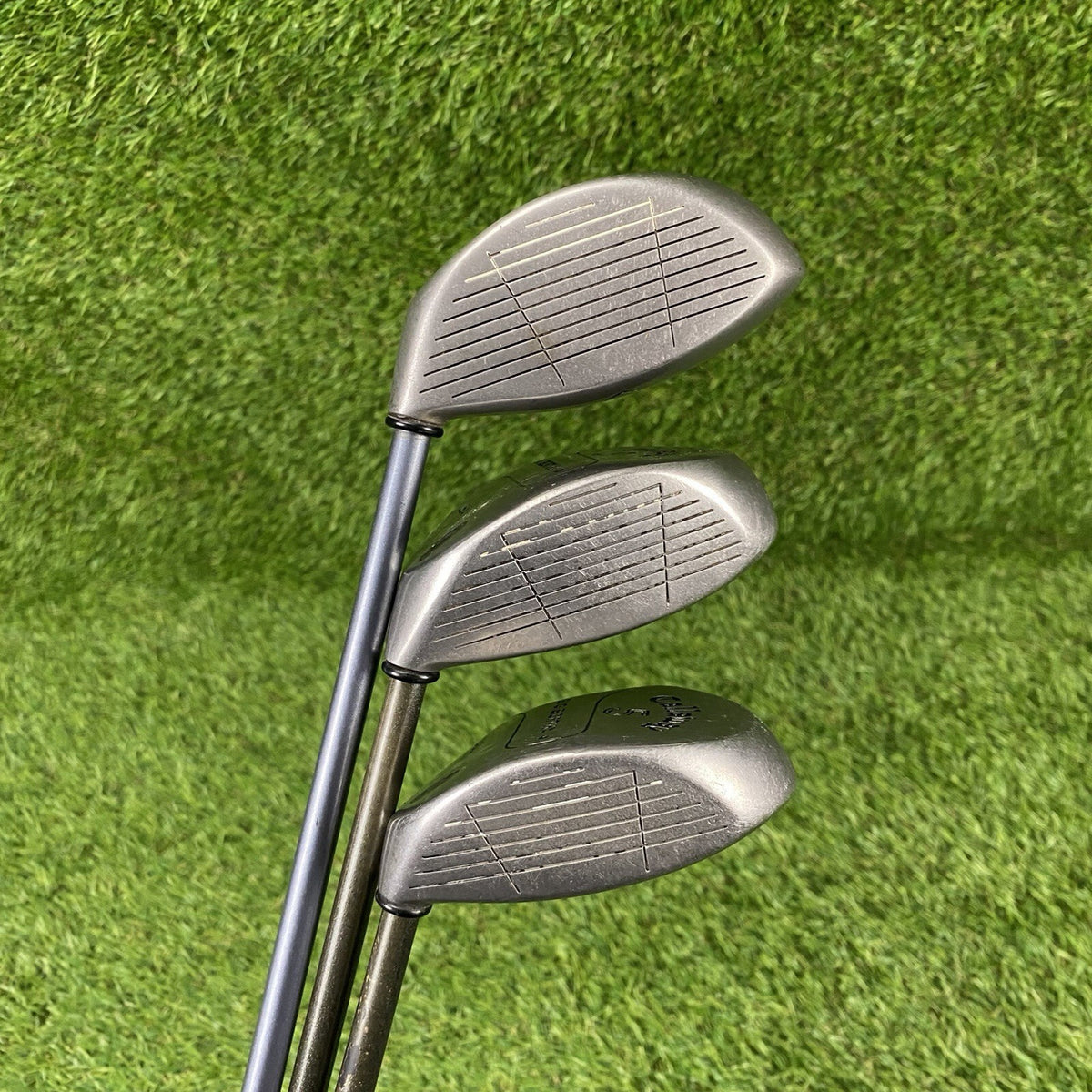 Callaway Big Bertha War Bird 9° Driver, S2H2 3 & 5-Wood Set ⛳️ RCH Firm Flex RH