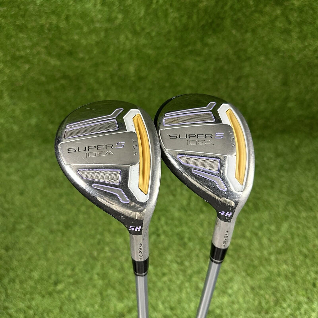 Adams Golf Super S Idea VST 4H & 5H Hybrid ⛳️ Women’s Flex Graphite Shaft RH
