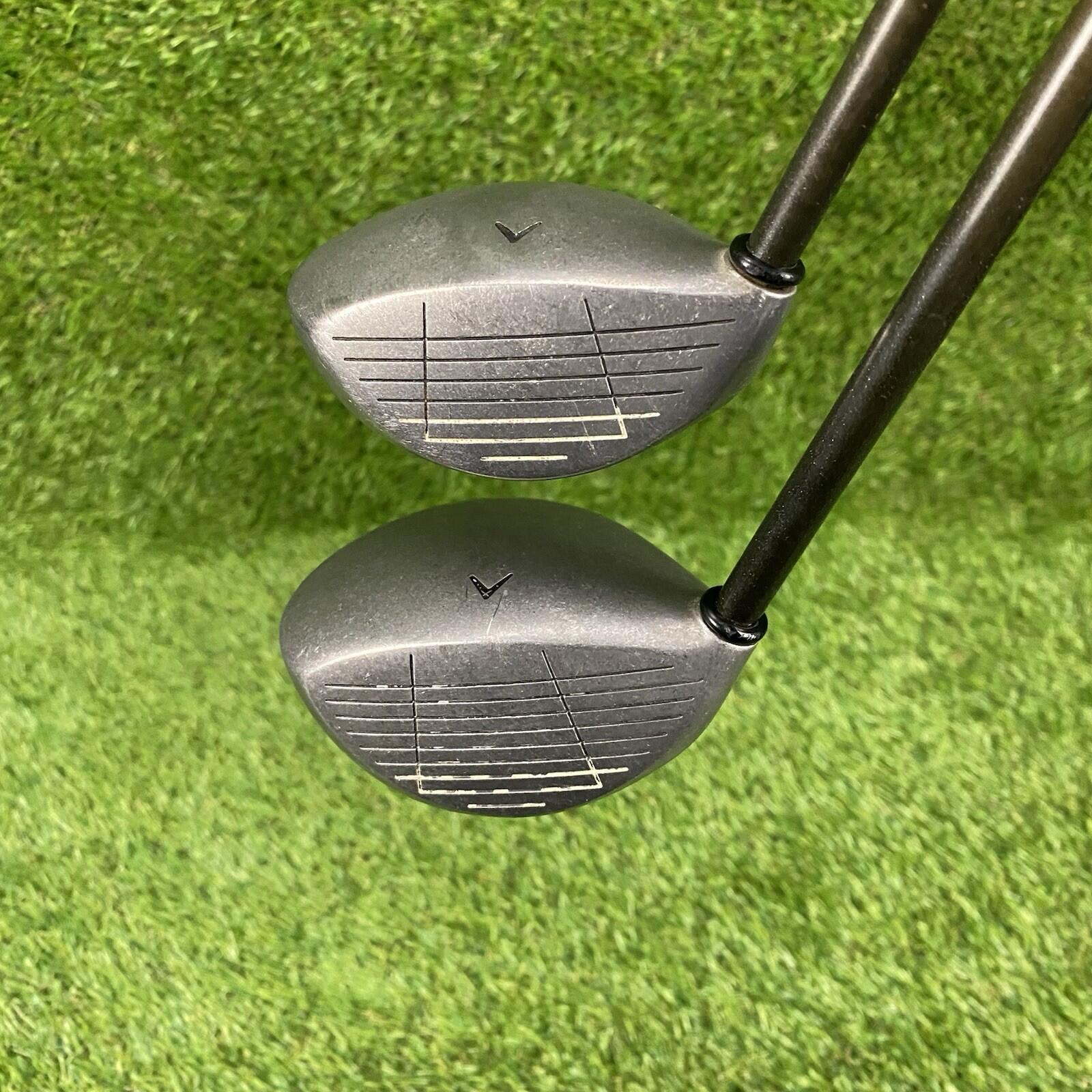 Callaway Big Bertha S2H2 Fairway 3 And 5 Wood USA ⛳️ RCH 60 Regular Flex RH