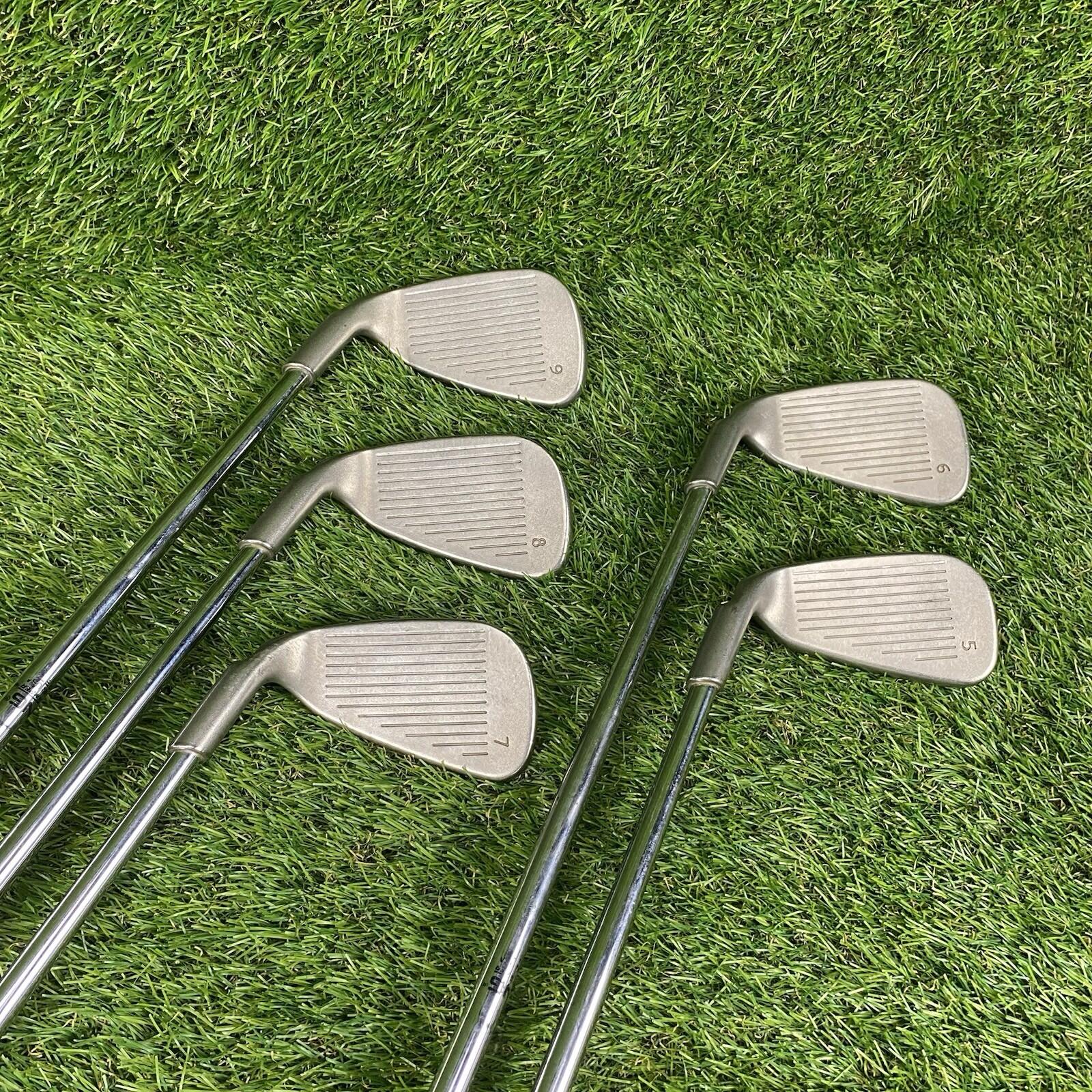Ping G2 Green Dot Irons Set HL 5-9 Irons ⛳️ True Temper Regular Steel Shafts RH