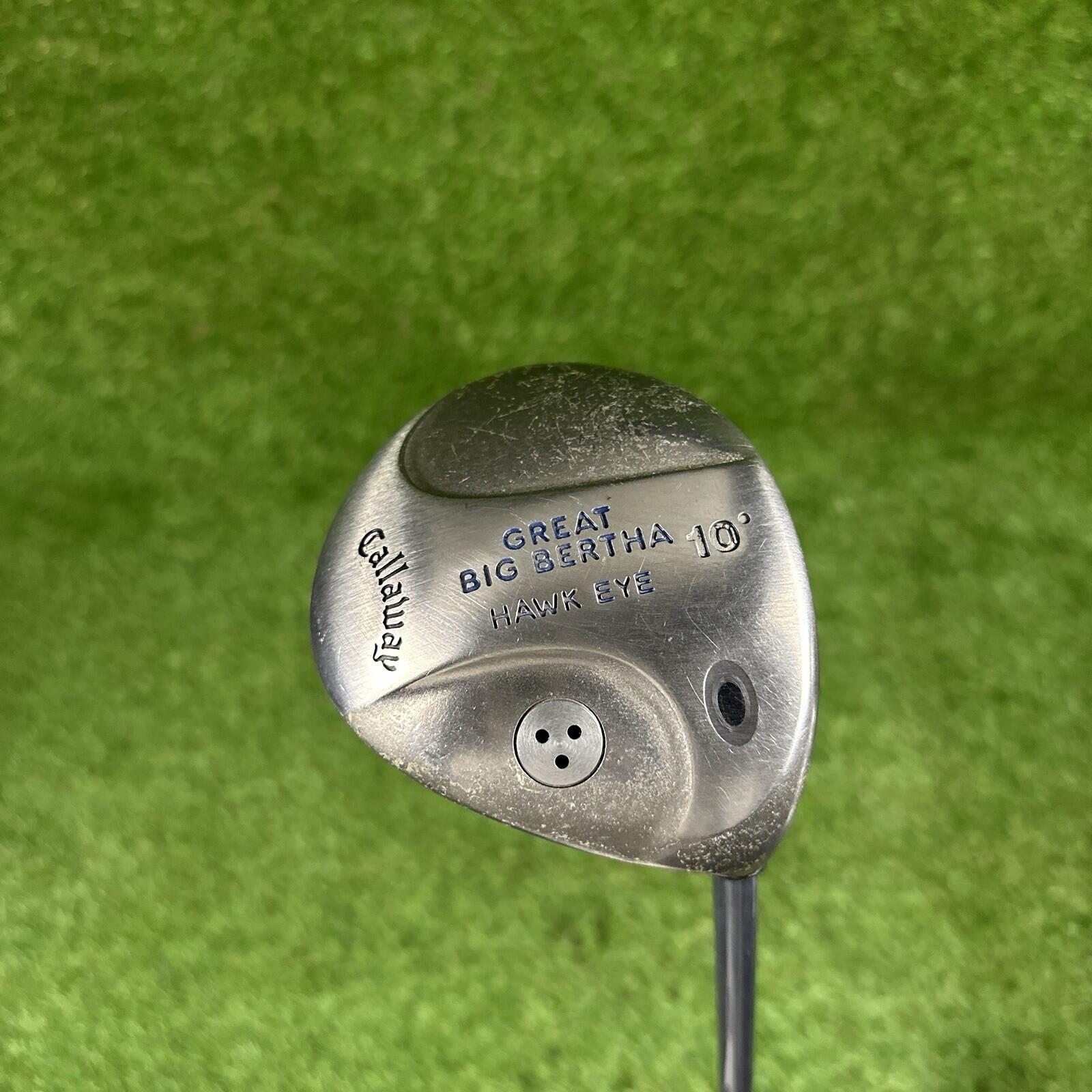 Callaway Great Big Bertha Hawk Eye 10° Driver ⛳️ Hawk Eye UL Regular flex RH