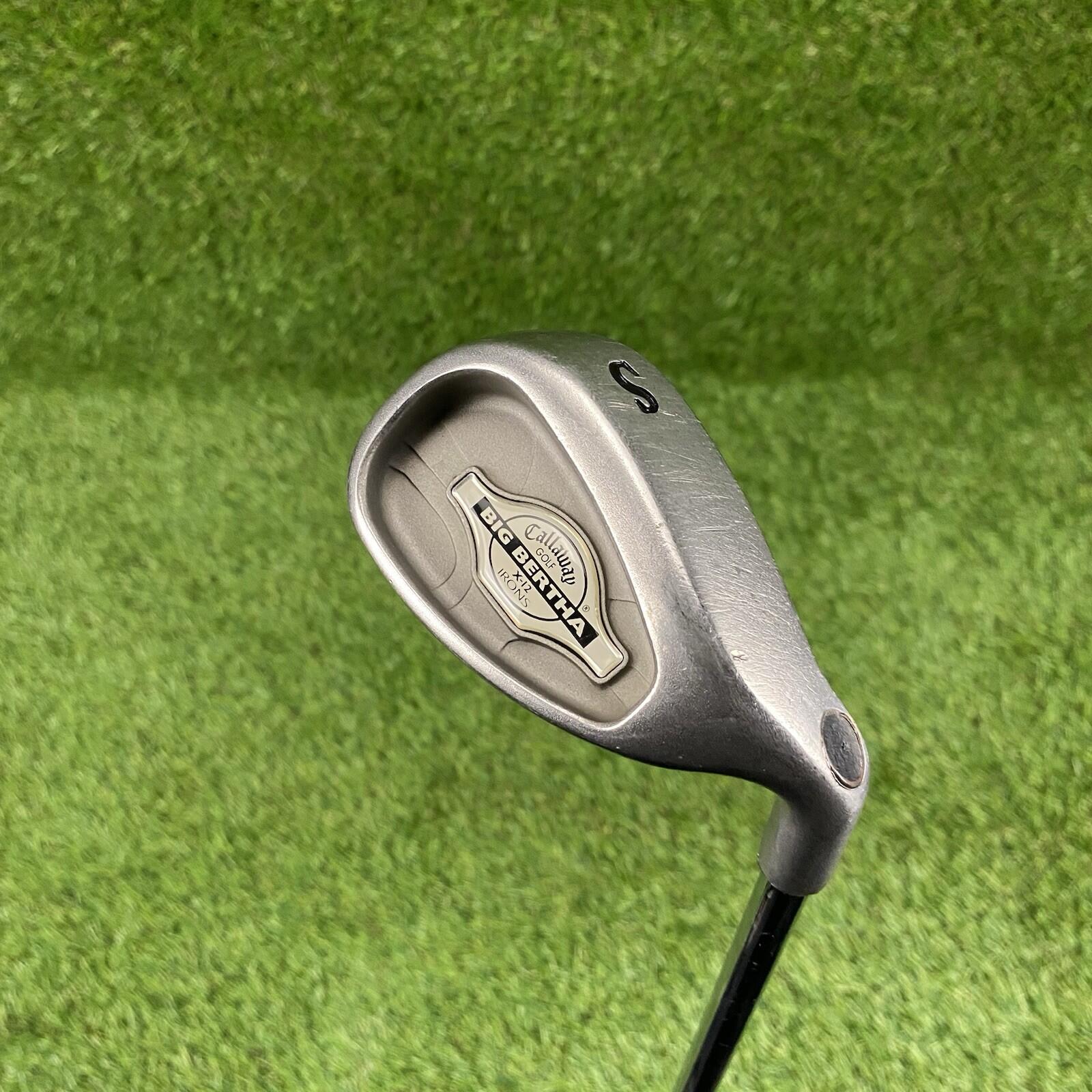 Callaway Big Bertha X-12 Sand Wedge S ⛳️ Dynamic S300 Stiff Flex Steel Shaft RH