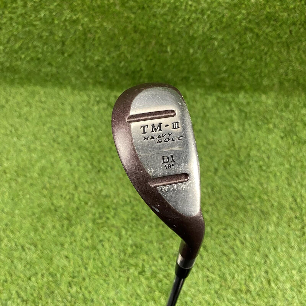 TM-III HEAVY SOLE 18° DI Driving Hybrid Iron ⛳️ Steel Shaft RH