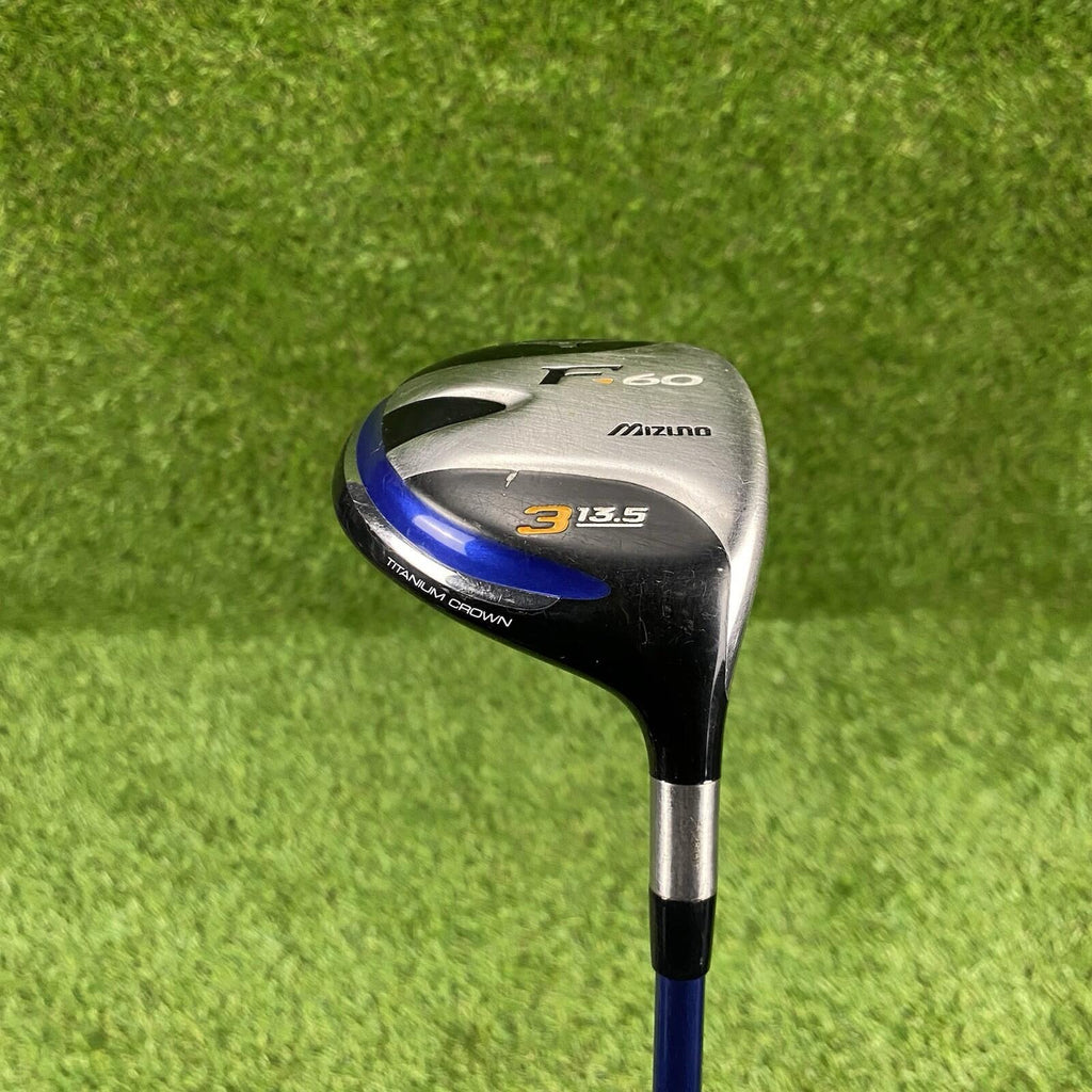 Mizuno F-60 Fairway 3+ Wood 13.5° ⛳️ EXSAR FS3 75g Stiff Flex Graphite Shaft RH
