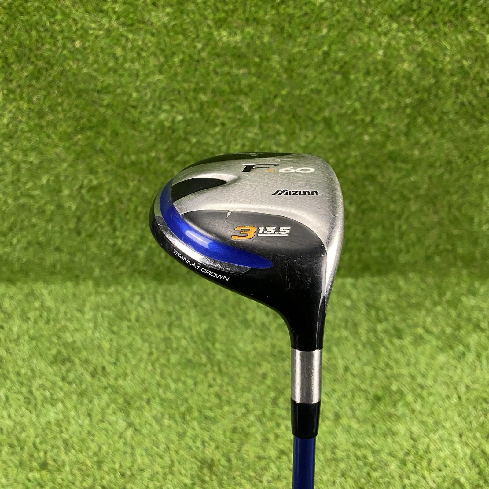 Mizuno F-60 Fairway 3+ Wood 13.5° ⛳️ EXSAR FS3 75g Stiff Flex Graphite Shaft RH