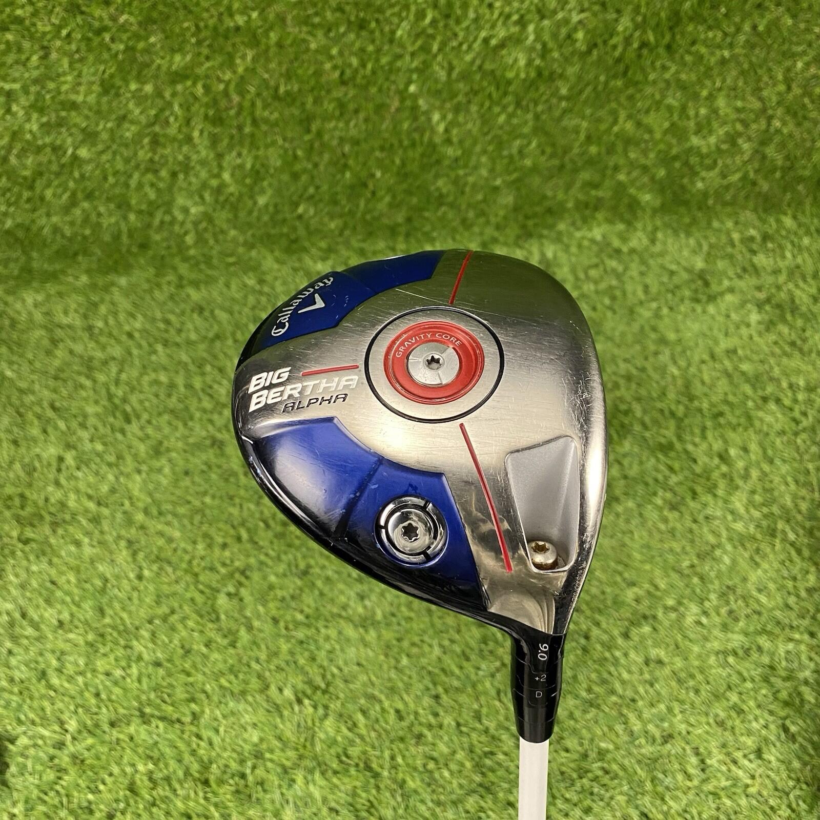 Callaway Big Bertha Alpha Driver 9.0° ⛳️ Fubuki ZT 60x5ct R-Flex Graphite RH