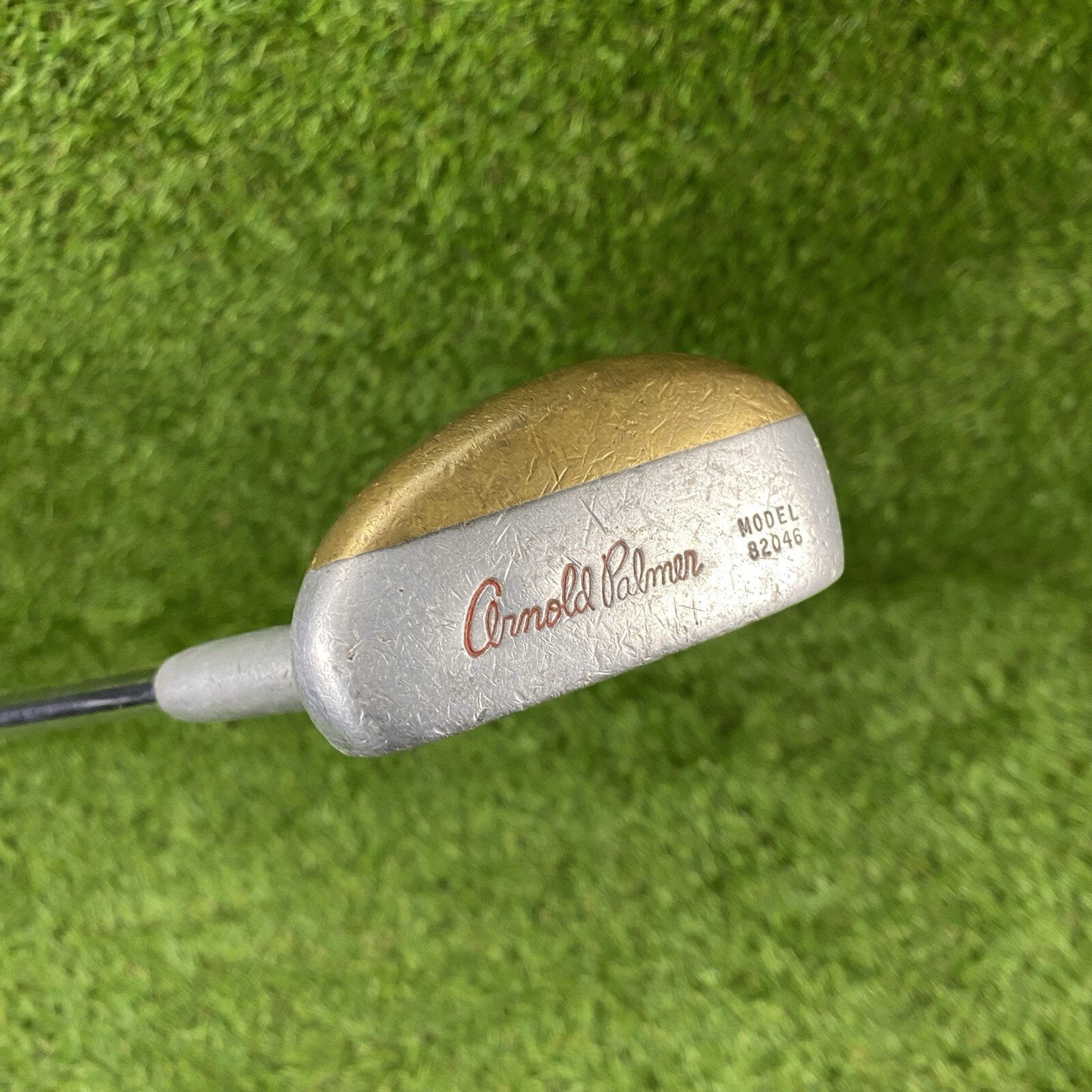 ARNOLD PALMER MODEL 82046 PUTTER ⛳️ Vintage Small Mallet Style 35" RH