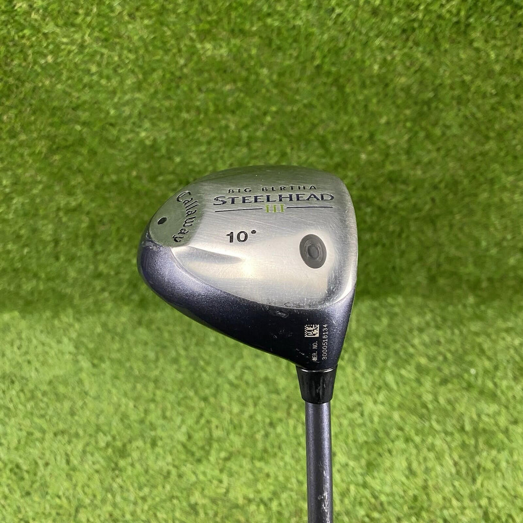 Callaway Big Bertha Steelhead III 10° Driver ⛳️ Regular Flex Graphite Shaft RH