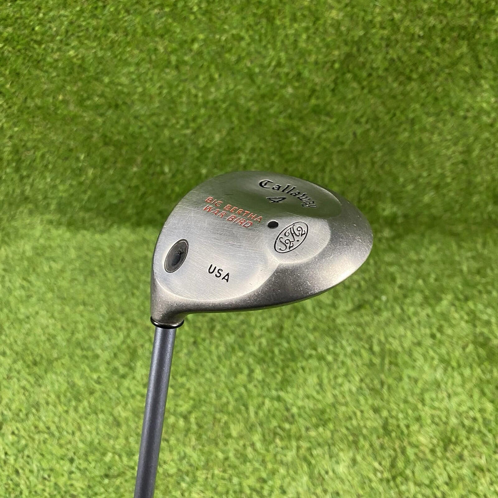 Callaway Big Bertha War bird Fairway 4 Wood USA ⛳️ RCH 90 Firm Flex Shaft LH