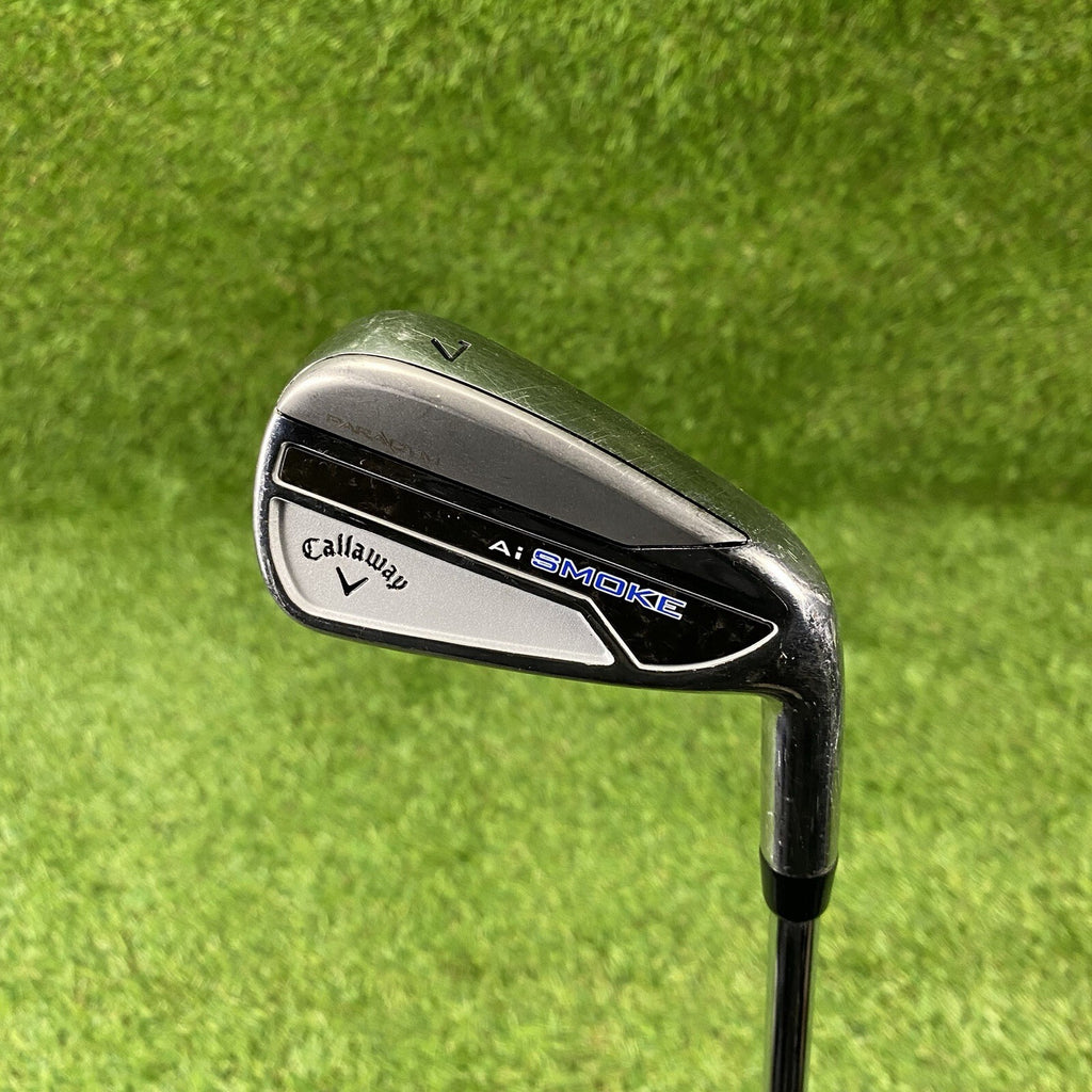 Callaway Paradym AI SMOKE Single 7 Iron ⛳️ Elevate MPH 95 Regular Flex Steel RH