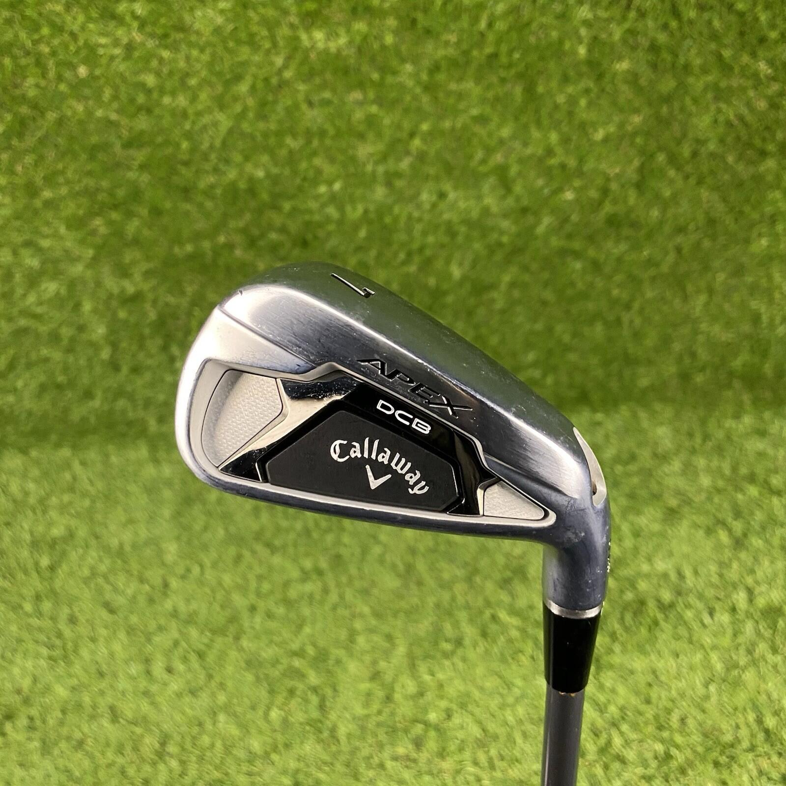 Callaway APEX DCB 7 Iron Demo STD ⛳️ HZRDUS Silver 65 Regular Flex Shaft RH